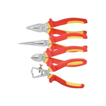 Garant Pliers set- 4 pieces VDE insulated 700180 4